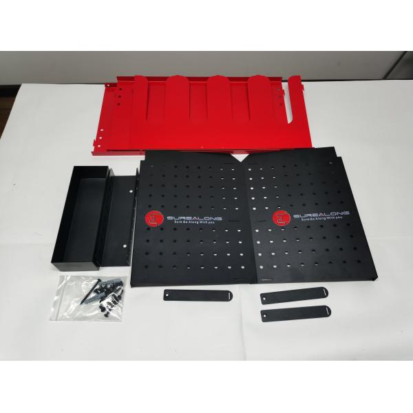 Custom Power Tool Organizer Heavy Duty Metal Drill Bit Holder Shelf Rack Wall Mount