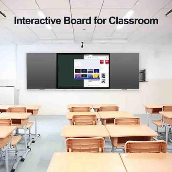 Touch Screen Interactive Flat Panel Smart Board 85 Inch Windows Or Android Available