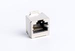 Modular SMT RJ45 Jack Without Integrated Transformer Magnetics 180° Orientation