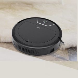 Household Wet And Dry Robot Vacuum Cleaner Wifi , Robot Cleaner With Water Tank