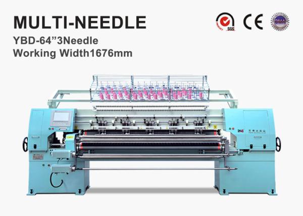 Durable Computerized Chain Stitch Multi Needle Quilting Machine With Simulation