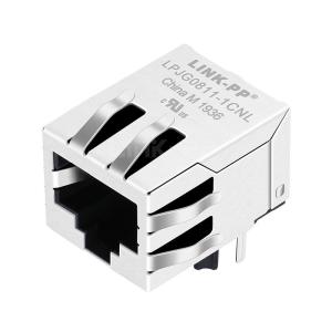 MJRR0514 Compatible LINK-PP LPJG0811-1CNL 100/1000 Base-T Tab Down Without Led One Port RJ-45 Network Socket