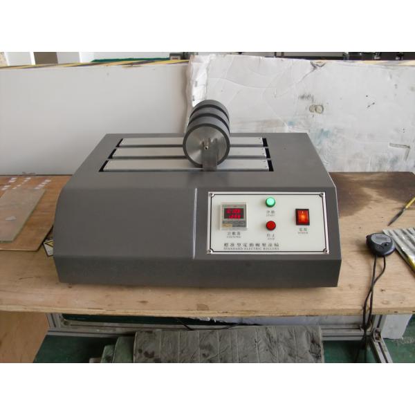 Three Wheel Rubber Testing Machine , Standard Electric Rolling Wheel Testing Equipment