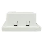 Lcd Display Temperature Control WIFI Smart Wall Light Switch White Color