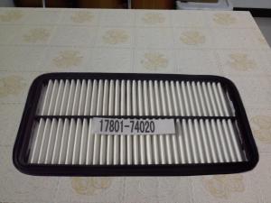 China 17801-74020 soft PP air filter toyota manufacturer wholesale