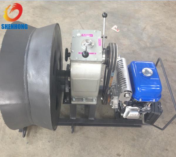 Quality Gas Powered Winch 3Ton Cable Drum Winch Threading Machine Yamaha Engine for pulling hoisting for sale