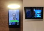 Capacitive Touch 200W Pixels Face Recognition access control system Temperature