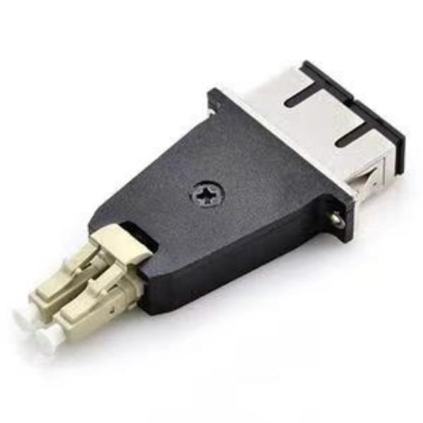 FTTH Duplex SC to LC UPC Singlemode/Multimode Plug Hybrid Fiber Optic Adapter