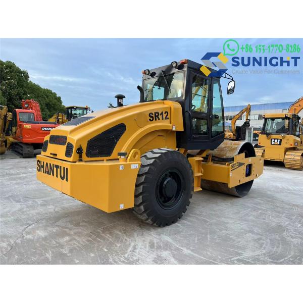 12.3 Ton Road Machine SR12-B6 Single Drum Road Roller Compactor With Diesel Engine