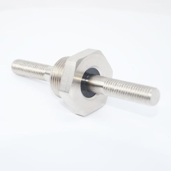 4MPa No Leak Hermetically Sealed Bulkhead Connectors Assembly