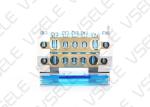 Din Rail Electrical Terminal Block Modular Screw Connection Power Distribution