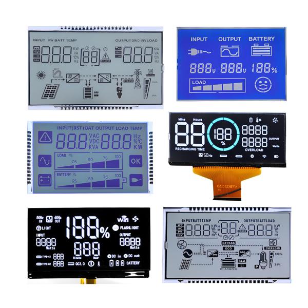 Quality Custom 7 Segment LCD Panel Touch Screen Display LCD Manufacturer for sale