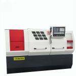 CK6132 CNC Turning Lathe Machine , Mini Lathe Machine 2 Axis Pipe Threading Bar