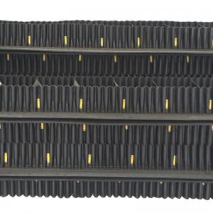 China Black Corrugated Sidewall Conveyor Belt NN100 NN150 NN200 wholesale