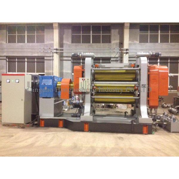 Dia 360mm Three Roll Rubber Calender Machine Rubber Sheet Calendering Machine