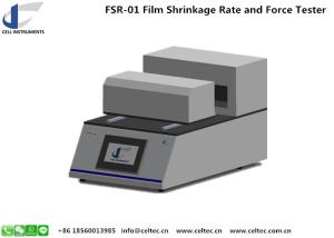 China ISO 14616 DIN 53369 Film Shrink force and ratio tester FSR-01 Cell Instruments shrinkage tester wholesale