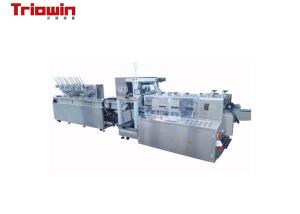 China Concentrated Fruit Juice Plastic Pouch Packaging Line With Four Sides Sealing Function wholesale