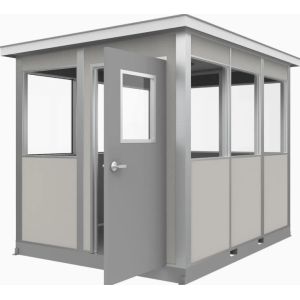 Portable Prefabricated Steel Structure Security Container Modern Metal Guard