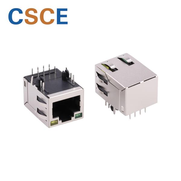 Quality Network Transformer Filter RJ45 Connector With Magnetics ISO9001 / CE Certified for sale
