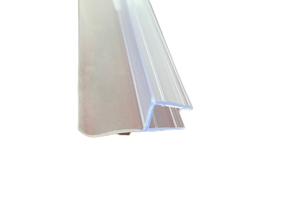 Shower Room/Cabins Shower Door Seal Silicone Pvc Strip Waterproof Frameless Weather Strip