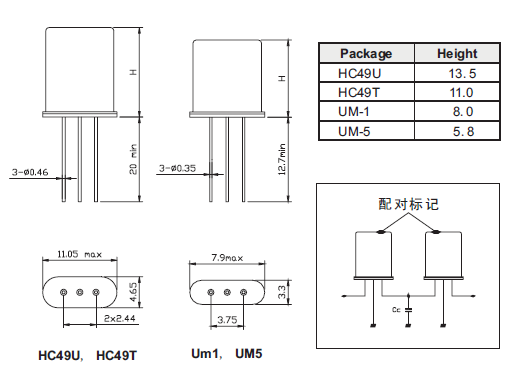 21.4Mhz Monolithic Emi Filters