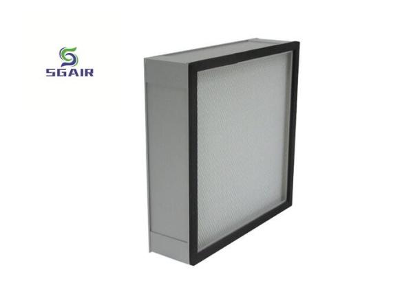 Quality Square Large Media Area F9 Flat Panel Filter , Hepa Filter For AC Vent for sale