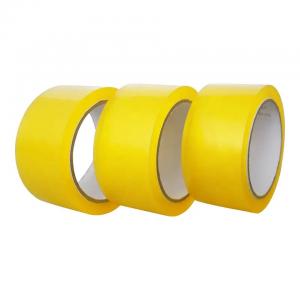 China Lemon Yellow Transparent Bopp Tape Yellowish Packing Tape wholesale