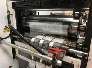 China Auto Blank Paper Roll Label Die Cutting Machine Flexo Printing And Die Slitting Machine on sale