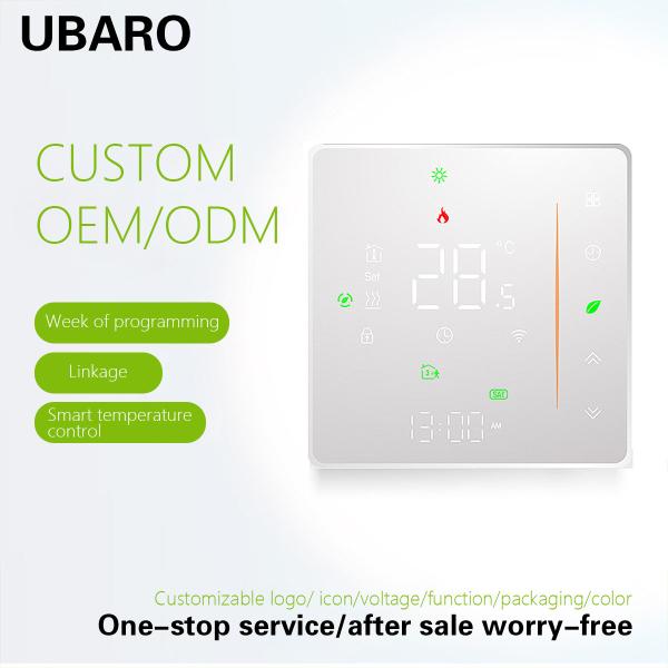 Quality App Remote Control Smart Thermostat Electrical  Temperature Control Device 16A for sale