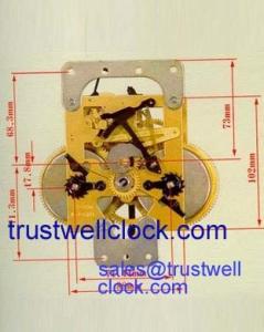 31 day movement,15 day movement,31day mechanical key wind movement,CHINA 31 DAY MOVEMENT,CHINESE 31 DAY MOVEMENT,clocks