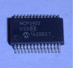 MCP3903 MCP3903-E/SS 6 Channel AFE 24 Bit 28-SSOP ic Data Acquisition - Analog