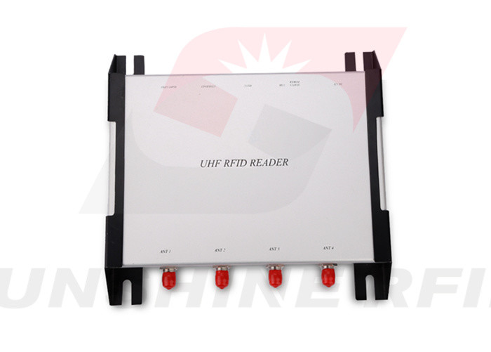 China Four Port RFID Reader Device , 12 Dbi Antenna RFID Reader Low Power Consumption wholesale