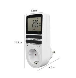 China 24h 7day Week 220V LCD Large Display Plug-in Programmable Digital Timer wholesale