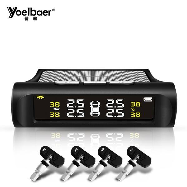 Quality IP67 Waterproof Tyre Pressure Monitoring System Car Solar TPMS Sensor Easy To Install for sale
