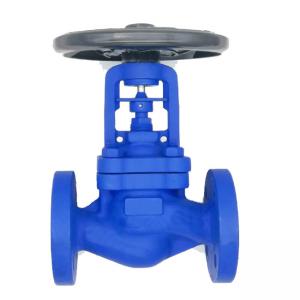 China Bellows Sealed Stop Valve Double Seal Flange Connection For Water / Oil / Gas on sale