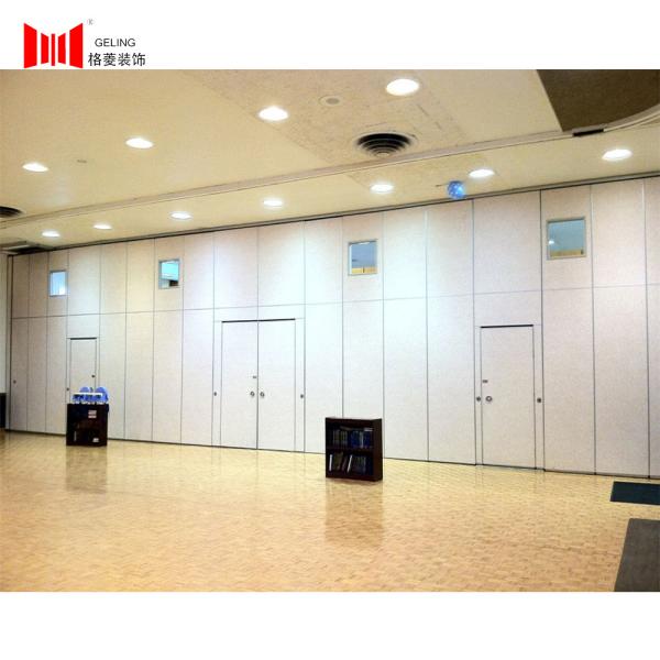 Quality 38db Folding Modular Partition Wall 4m High MDF Board for sale