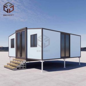 China ODM EPS Panel Foldable 20ft Container House With 2 Bedroom wholesale