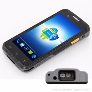 China 5&quot; Handheld 1D 2D PDA Barcode Scanner Black Color With Highly Optimized Power Design wholesale