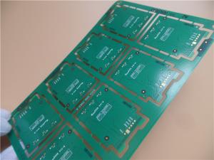 China 4 Layer 0.4mm FR4 Thin PCB Board With Immersion Gold For Data Acquisition wholesale