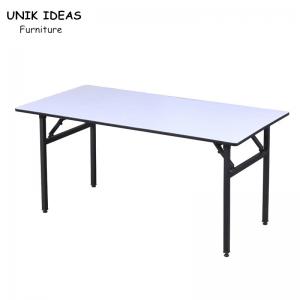 China 30 X 72 36 X 96 Folding Banquet Table 8 Ft 6ft Rectangle White Pvc Catering wholesale