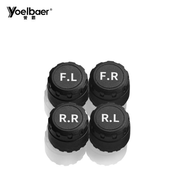 Quality Mini Windshield Tyre Pressure Monitoring System Car TPMS Solar Power 116 PSI for sale