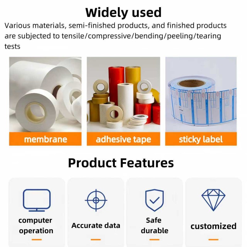 Professional-Grade Electronic Universal Double-Column Tensile Testing Machine/Plastic & Rubber Tensile Strength Testing Machine