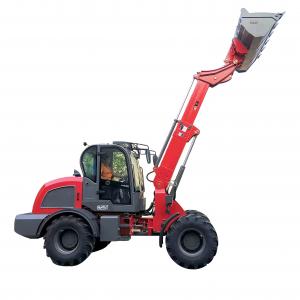 China Changchai Engine Mini Telescopic Wheel Loader With Extend Bucket Boom on sale