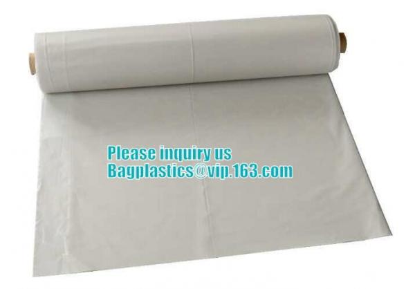 Plastic Manufacturer Extra Large Heavy Duty Clear Asbestos Garbage Removal Construction Waste Bags, bagplastics, bagease