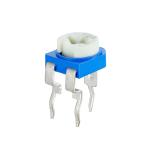 Vertical Type Variable Resistor Potentiometer , Trimming Potentiometer For Motor