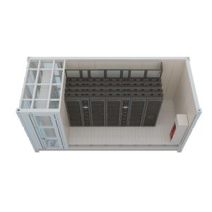 20ft 6pcs Racks Prefabricated Data Center For Small IDC