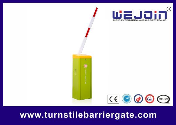 Quality AC 110V Straight Arm Vehicle Access Control Barrier Gate With Loop Detector for sale