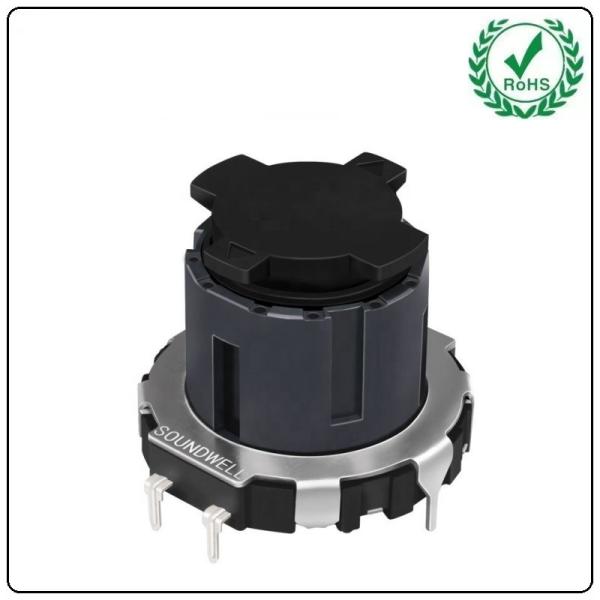 Hollow Shaft Rotary Encoder Push 15 pulse 30 Soundwell Ring Encoder Switch 21mm