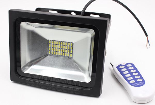 Quality 20w RF remote solar led floodlights, solar led flood light with Remote for sale