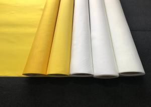China 100% Polyester Silk Screen Mesh Roll , 25 Micron Screen Roll Low Elasticity on sale